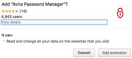 Review aplikasi Avira Password Manager