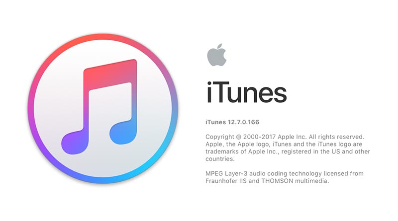 Kemaskini terbaru aplikasi iTunes 12.7 Kemaskini terbaru aplikasi iTunes 12.7