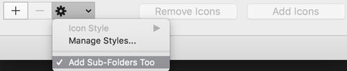 Add Folder Icon