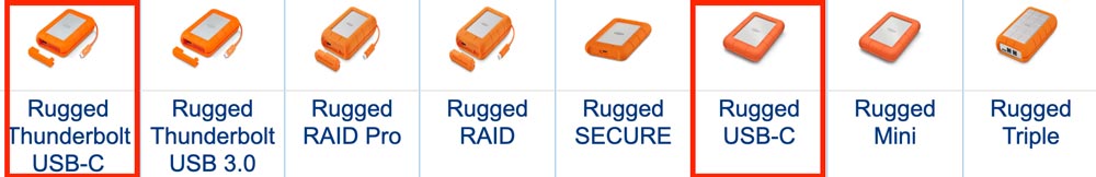 Lacie rugged