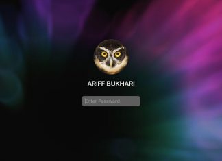 Tetapan kata laluan bagi screen saver dan sleep macOS Screen saver password