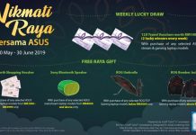 Jom Beraya Bersama ASUS Promosi ASUS Raya 2019